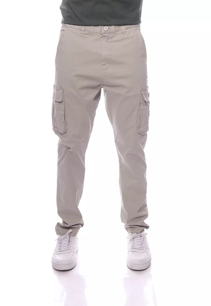 Calça Cargo Color Masculina Crocker - CINZA / REF 49446