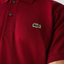 Camisa Gola Polo Lacoste Classic Fit Marsala