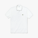 Camisa Gola Polo Lacoste Regular Fit Branca